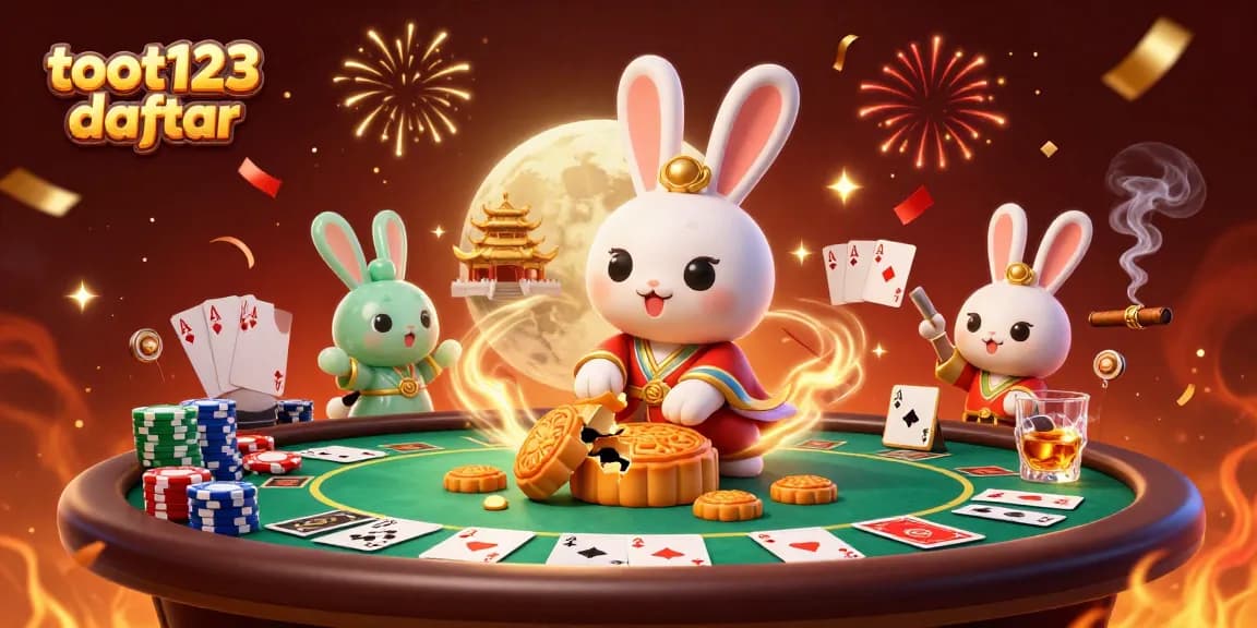 Engage with the winning spirit of toot123 daftar featuring vibrant gaming elements in a rich casino scene.