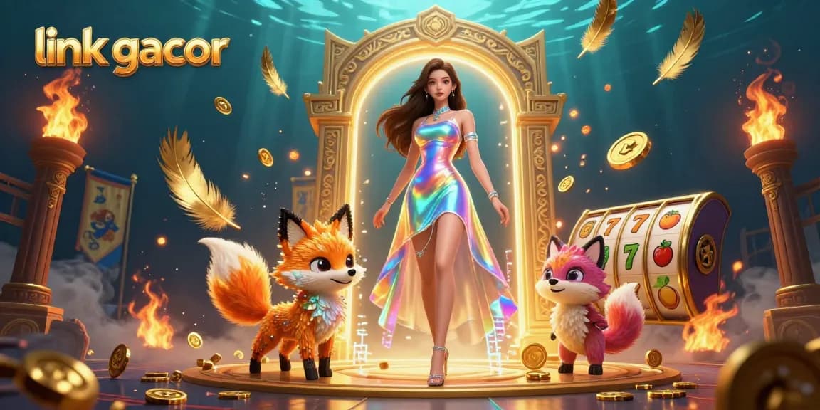 Experience thrilling wins with link gacor in vibrant slot gaming, showcasing rich details and dynamic elements.