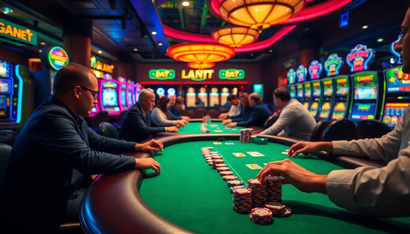 Experience the thrill of afktoto with lively players and vibrant casino atmosphere.
