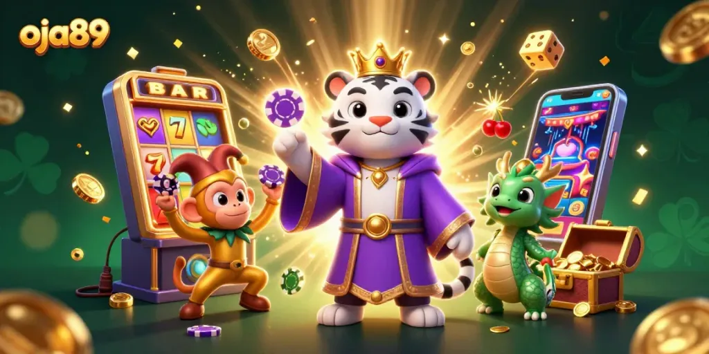 Menangkan jackpot di oja89 dengan harapan keberuntungan dari harimau putih dan permainan kasino menarik.
