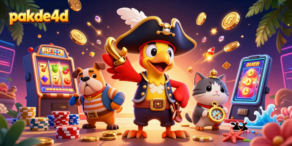 Experience pakde4d action with exciting slot machines, treasure-hunting pirates, and winning spins.