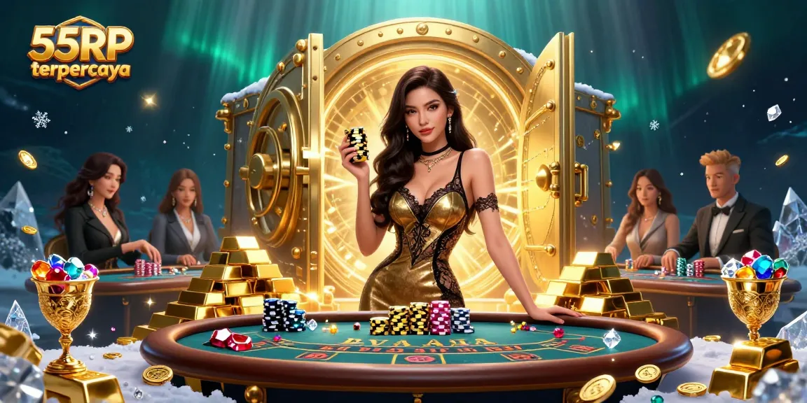 Rasakan pengalaman bermain eksklusif di 55RP terpercaya dengan baccarat VIP dan chip emas dalam suasana yang imersif.