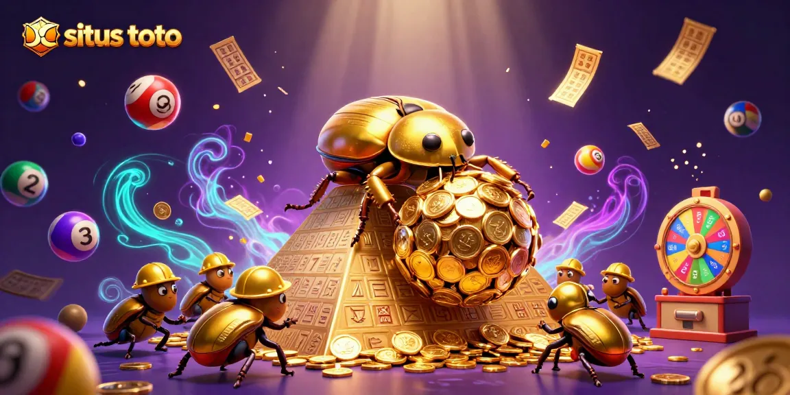 Gambar situs toto yang menampilkan kegembiraan dunia lotto dengan simbol-simbol kasino yang menarik.
