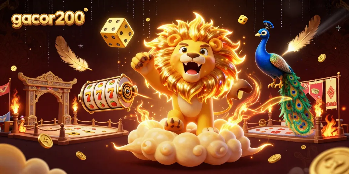 Mengguncang keberuntungan Anda dengan gacor200, bermain slot online dengan simbol beruntung dan hadiah besar!