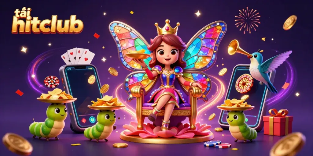 Engage in the excitement of tải hitclub with gaming fun, vibrant visuals, and dynamic characters.