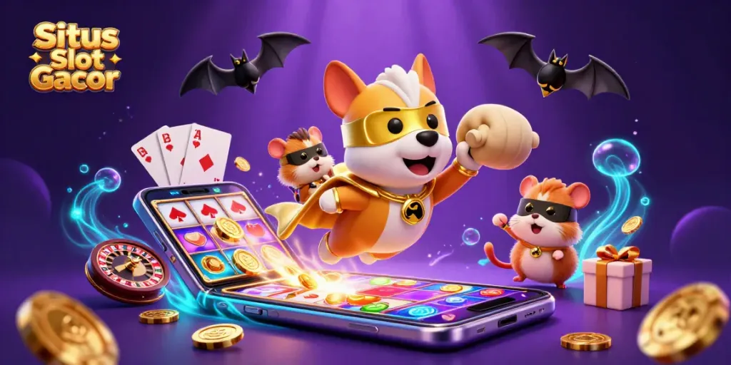Bermain di Situs Slot Gacor dengan karakter hewan lucu dan elemen permainan menarik, memberikan pengalaman seru.