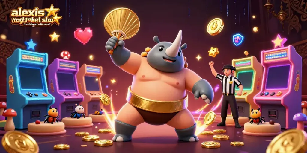 Gambaran aksi seru di alexistogel slot alexistogel alternatif dengan karakter unik mengundang keberuntungan.