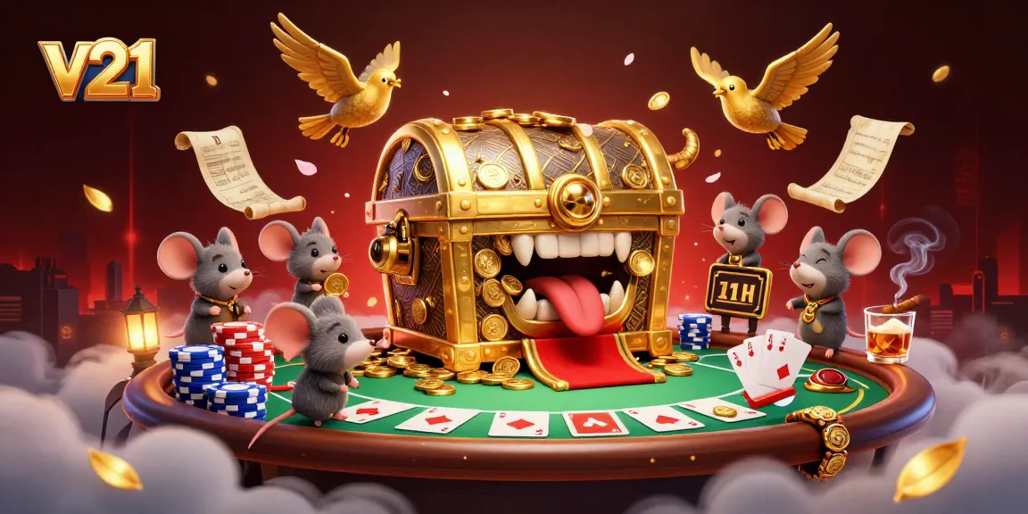 Menggandakan kemenangan dengan v21 di meja poker yang ramai dan berkilau