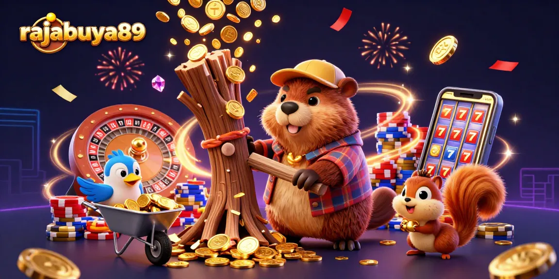 Experience excitement like rajabuya89 while winning golden coins in a vibrant 3D casino world.