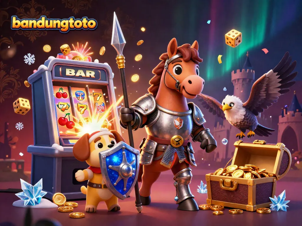 Experience the excitement of bandungtoto with a jackpot explosion and interactive casino elements.