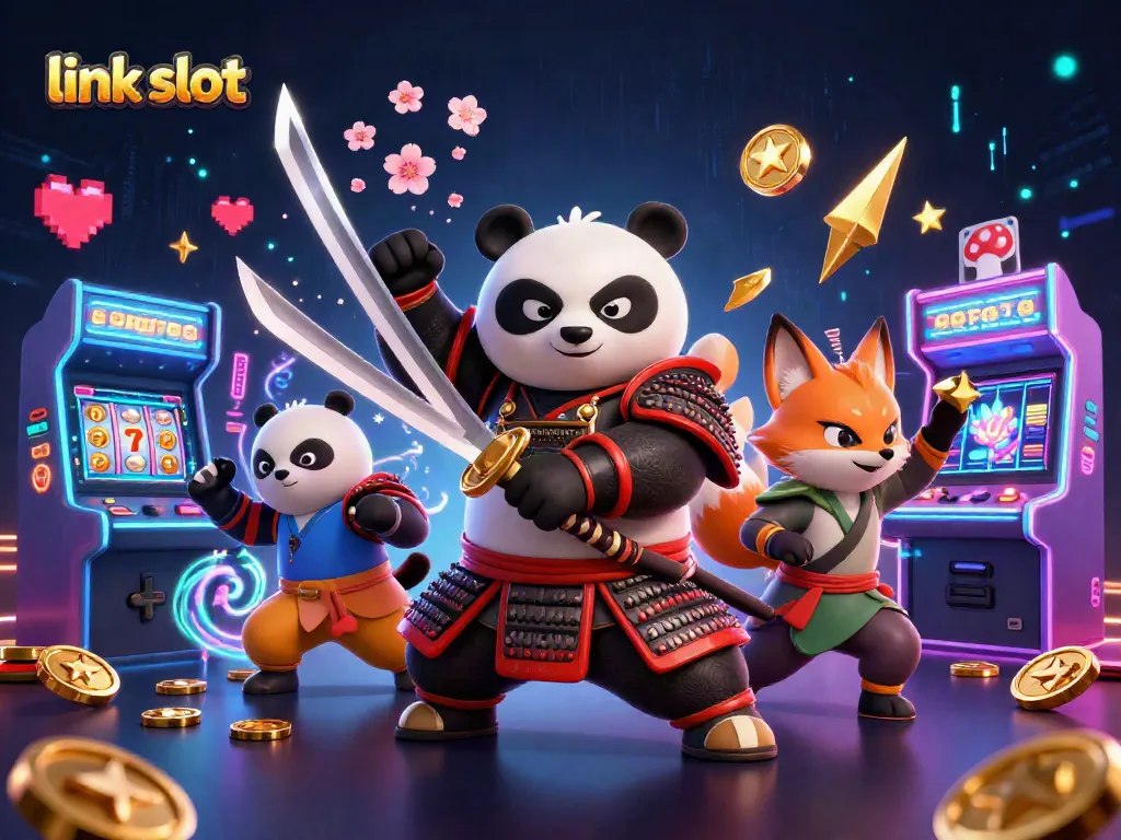 Mengakses link slot untuk jackpot terbesar di RUPIAHSLOT88 dengan karakter unik dan elemen kasino.