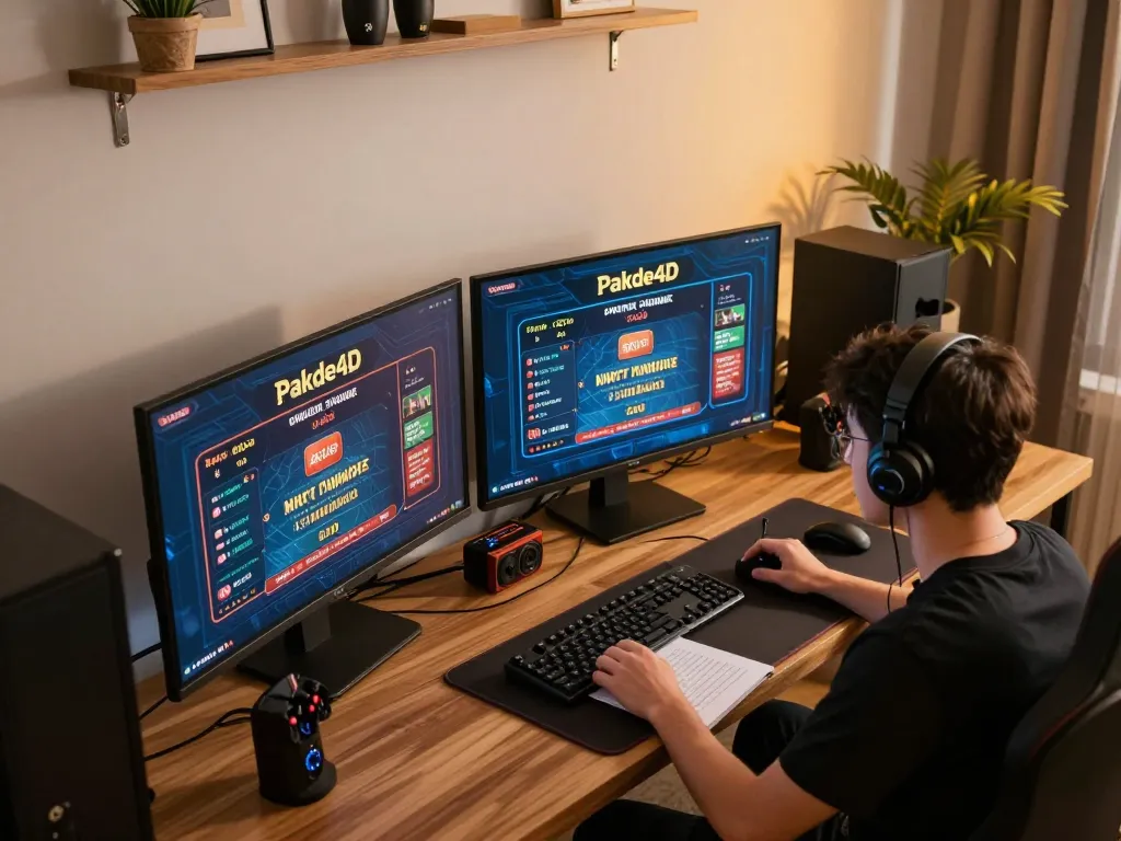 Engaging in strategic online gameplay on Pakde4D with multiple screens for optimal performance