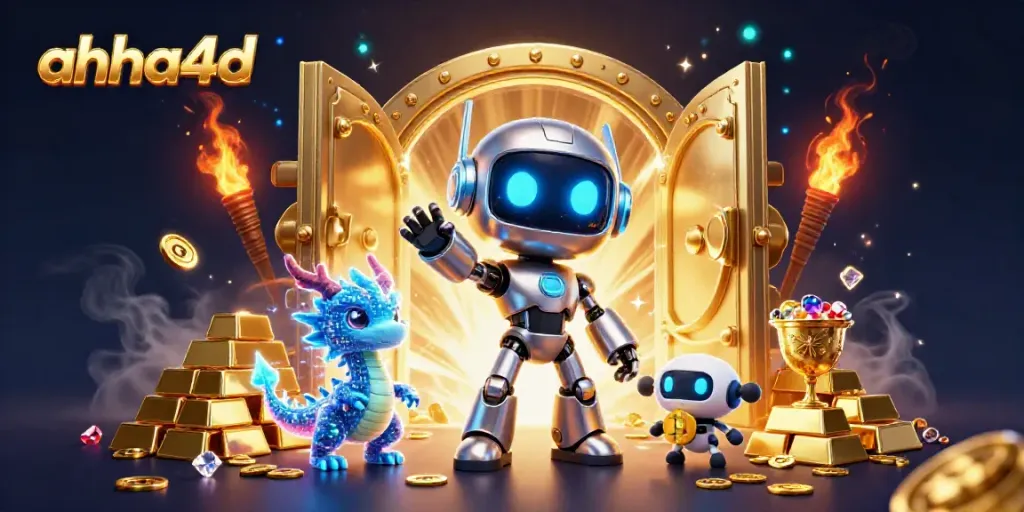 Gambarkan momen menegangkan bermain ahli togel di platform ahha4d dengan suasana cerah dan pemandangan yang kaya.