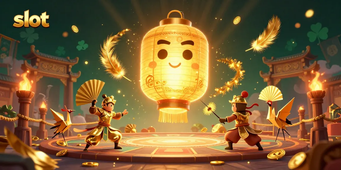 Engage with thrilling slot games in this vibrant 3D illustration of a lucky casino scene.