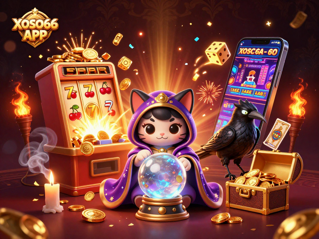 Play exciting casino games with XOSO66 APP featuring thrilling 3D elements and vibrant visuals.