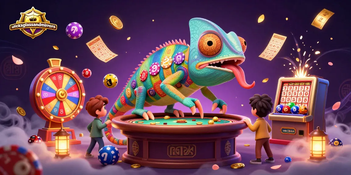 Experience thrilling games at nicksglassandmirrors with vibrant animations of casino elements and exciting scenes.