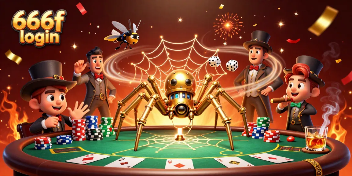 Engage in the exciting 666f login adventure with colorful poker elements and vibrant visuals.
