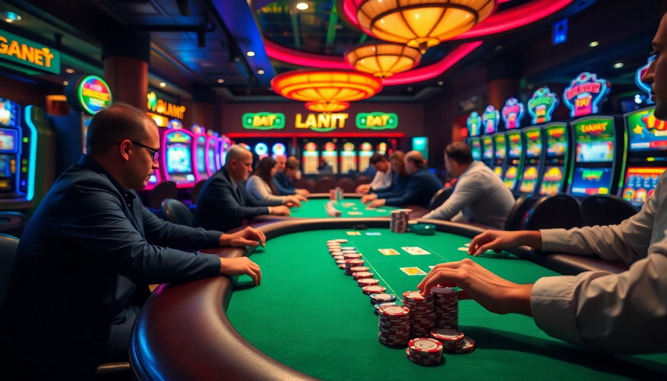 Experience the thrill of afktoto with lively players and vibrant casino atmosphere.