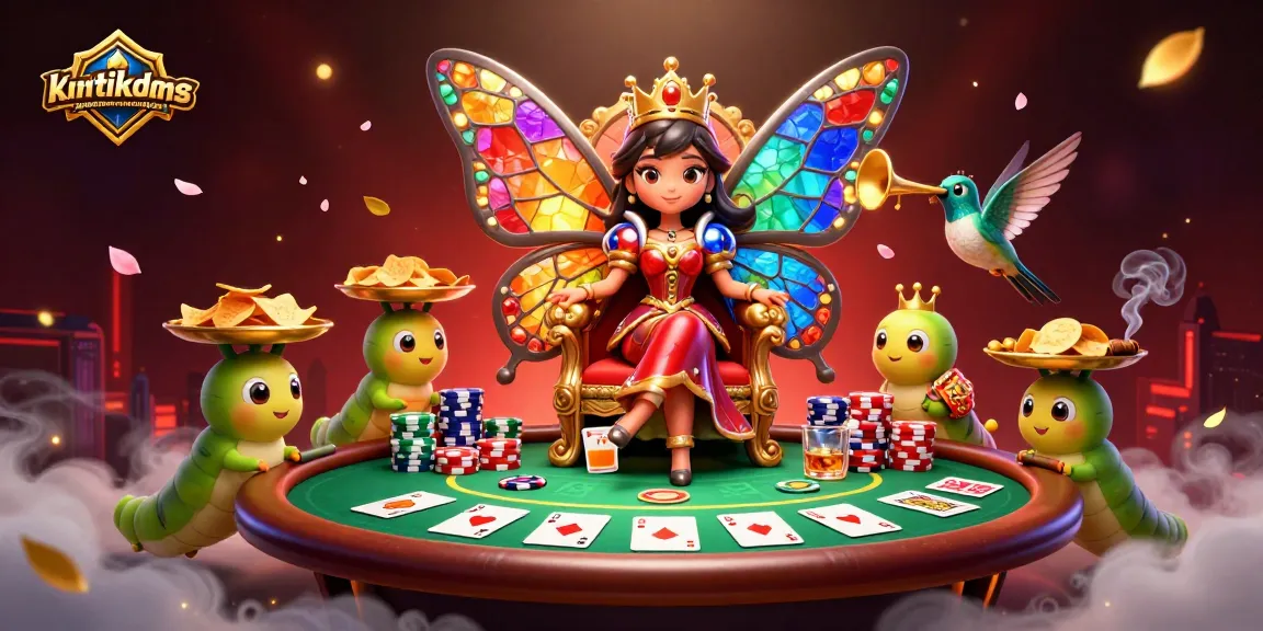 Enjoy the vibrant excitement of kritikdansarancongtogel with a 3D poker-themed illustration.